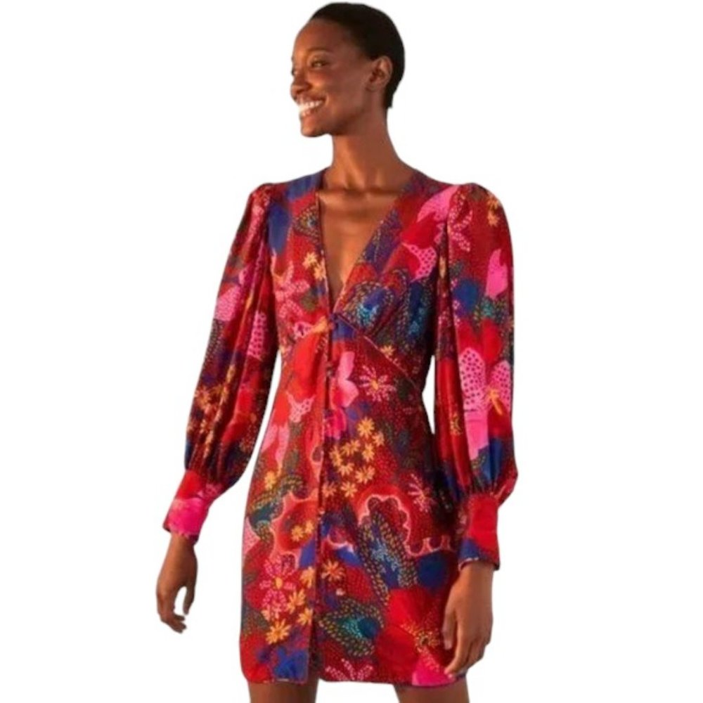 Never worn Farm Rio mini Dress M